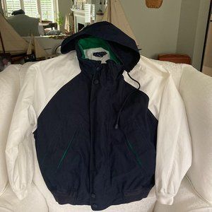 Nautica Men's Windbreaker - Navy/White/Green